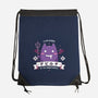 Small Demon-None-Drawstring-Bag-Alundrart