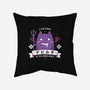 Small Demon-None-Removable Cover w Insert-Throw Pillow-Alundrart