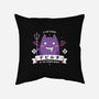 Small Demon-None-Removable Cover-Throw Pillow-Alundrart