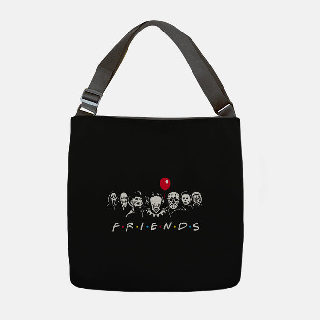 Horror Friends-None-Adjustable Tote-Bag-MaxoArt