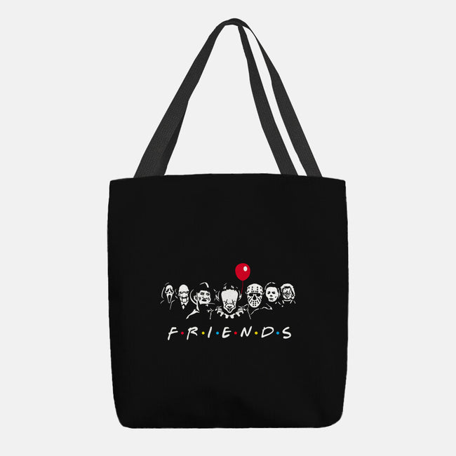 Horror Friends-None-Basic Tote-Bag-MaxoArt