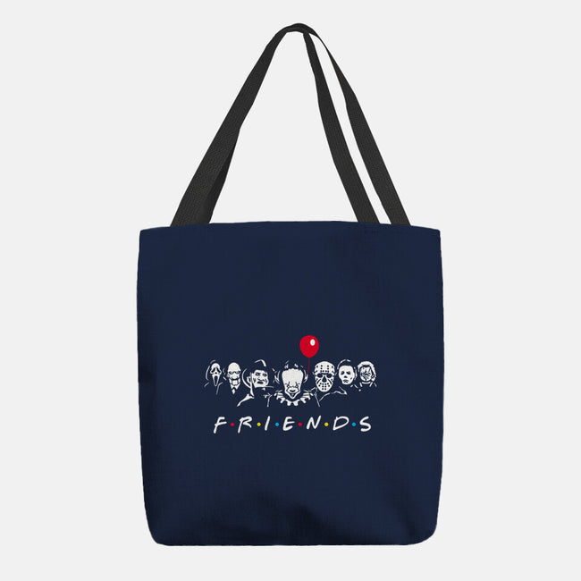 Horror Friends-None-Basic Tote-Bag-MaxoArt