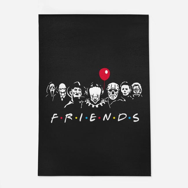 Horror Friends-None-Outdoor-Rug-MaxoArt