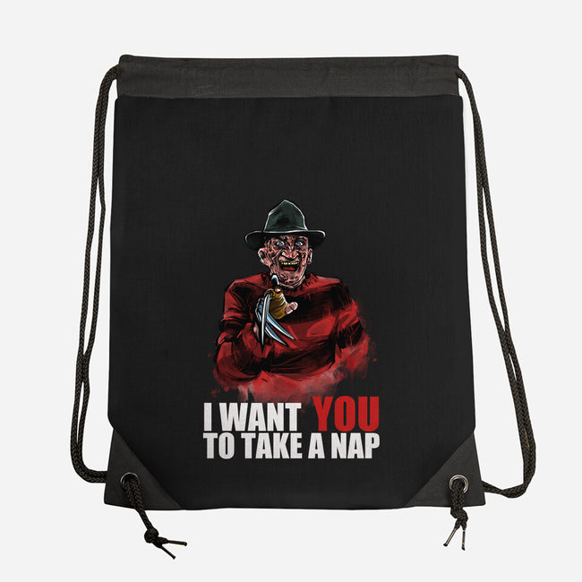 I Want You To Take A Nap-None-Drawstring-Bag-zascanauta