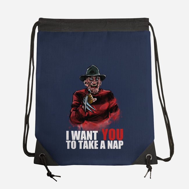 I Want You To Take A Nap-None-Drawstring-Bag-zascanauta
