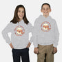 Ghostly Fall Vibes-Youth-Pullover-Sweatshirt-TechraNova