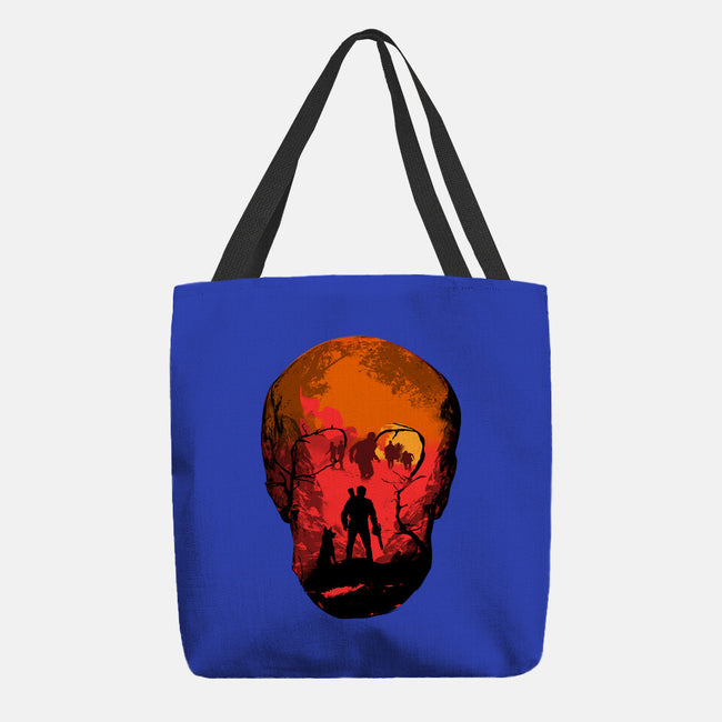 Evil Dead Fight-None-Basic Tote-Bag-heydale