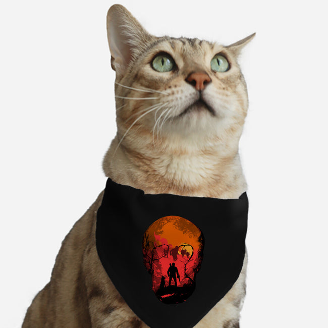 Evil Dead Fight-Cat-Adjustable-Pet Collar-heydale