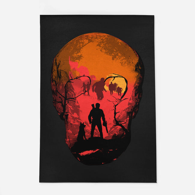 Evil Dead Fight-None-Outdoor-Rug-heydale