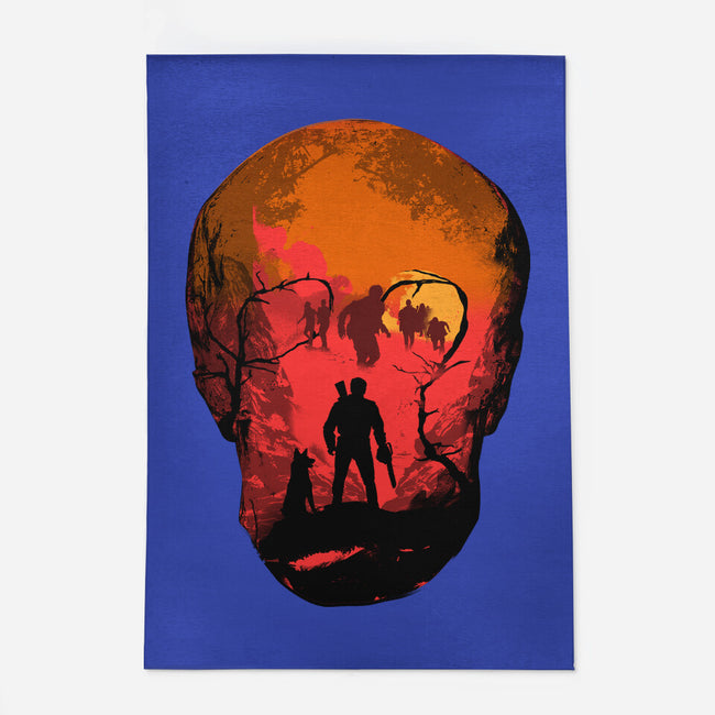 Evil Dead Fight-None-Outdoor-Rug-heydale