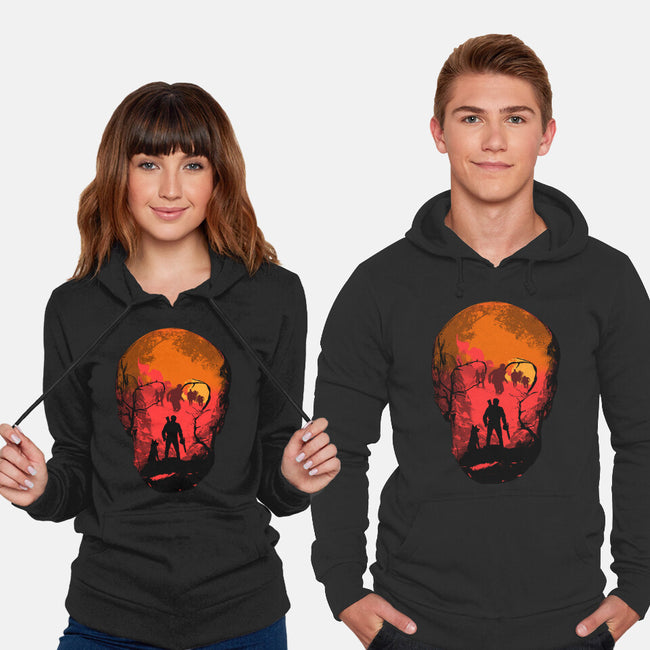 Evil Dead Fight-Unisex-Pullover-Sweatshirt-heydale