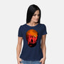 Evil Dead Fight-Womens-Basic-Tee-heydale