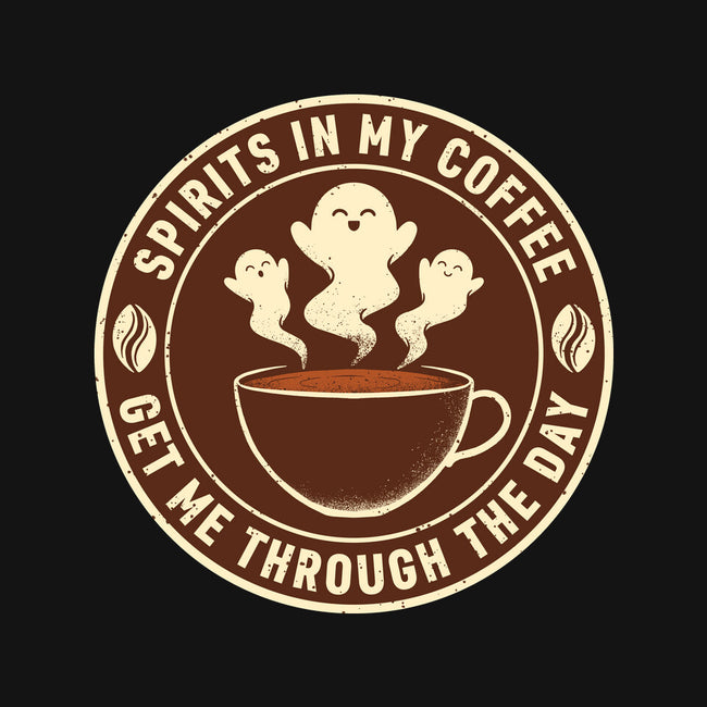 Spirits In My Coffee-Dog-Bandana-Pet Collar-danielmorris1993