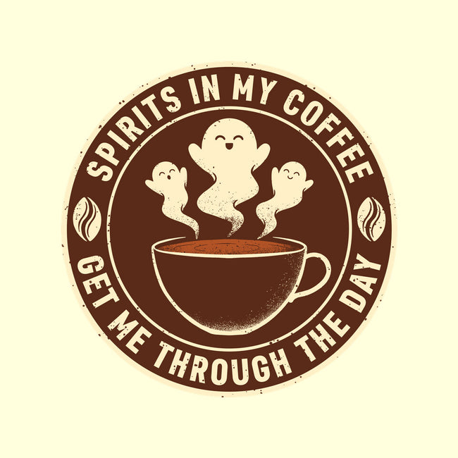 Spirits In My Coffee-None-Removable Cover-Throw Pillow-danielmorris1993