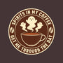 Spirits In My Coffee-None-Drawstring-Bag-danielmorris1993