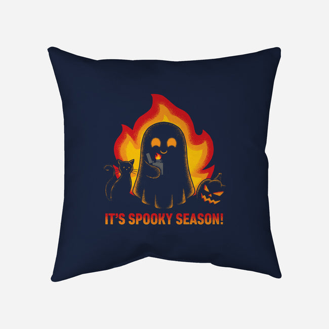 It's Spooky Season-None-Non-Removable Cover w Insert-Throw Pillow-danielmorris1993