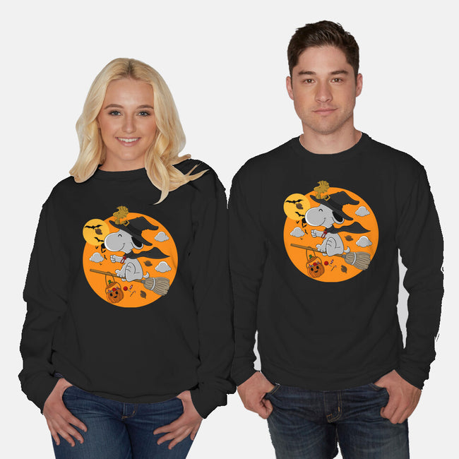 Peanuts Witch-Unisex-Crew Neck-Sweatshirt-Tri haryadi