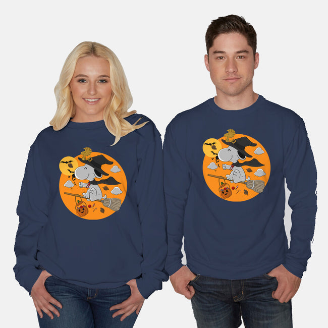 Peanuts Witch-Unisex-Crew Neck-Sweatshirt-Tri haryadi