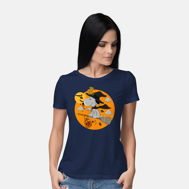 Peanuts Witch-Womens-Basic-Tee-Tri haryadi