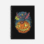 Spooky Night Bat-None-Dot Grid-Notebook-Betmac