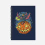 Spooky Night Bat-None-Dot Grid-Notebook-Betmac