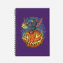 Spooky Night Bat-None-Dot Grid-Notebook-Betmac