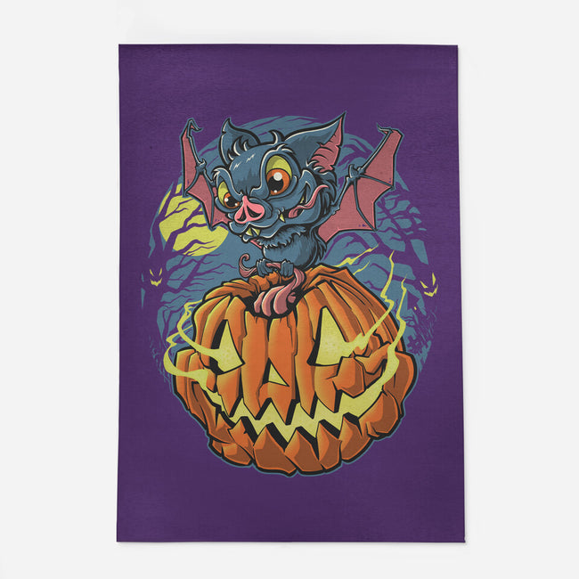 Spooky Night Bat-None-Indoor-Rug-Betmac