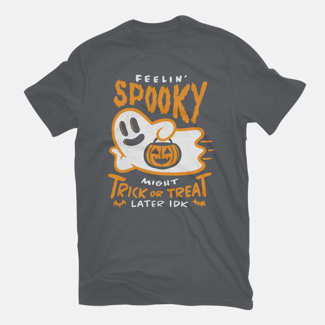 Might Trick Or Treat Later-Womens-Basic-Tee-RyanAstle