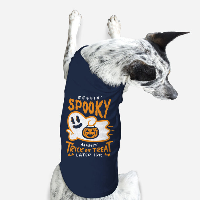 Might Trick Or Treat Later-Dog-Basic-Pet Tank-RyanAstle