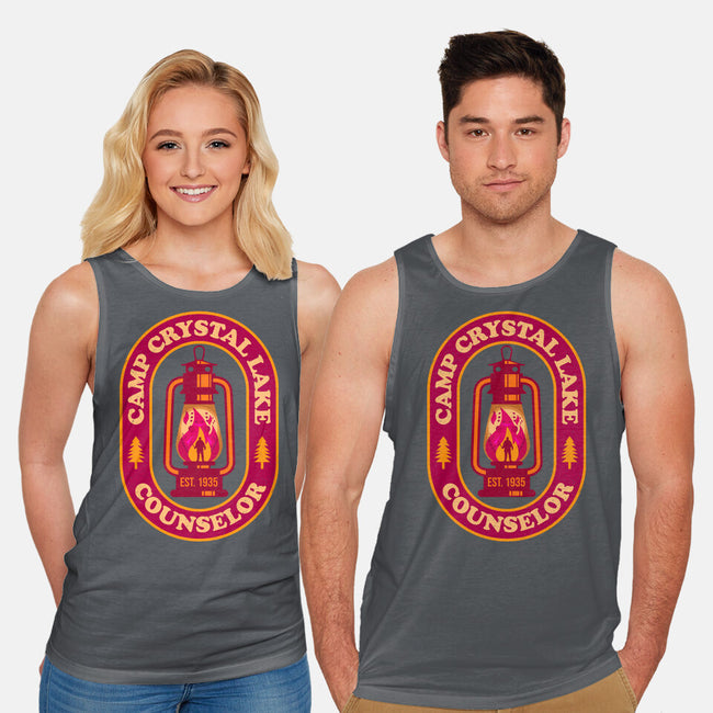 Camp Crystal Lake Counselor-Unisex-Basic-Tank-sachpica