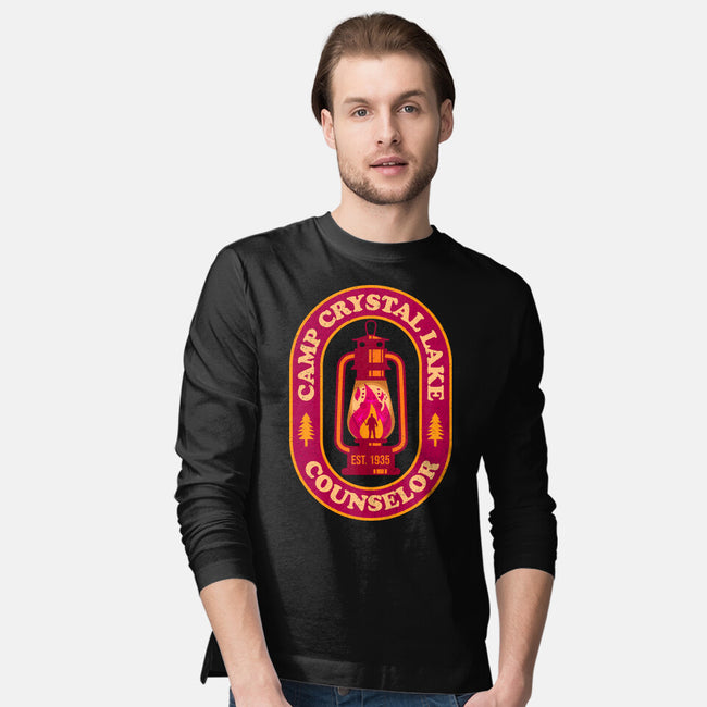 Camp Crystal Lake Counselor-Mens-Long Sleeved-Tee-sachpica