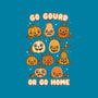 Go Gourd Or Go Home-None-Removable Cover-Throw Pillow-Weird & Punderful