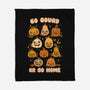 Go Gourd Or Go Home-None-Fleece-Blanket-Weird & Punderful