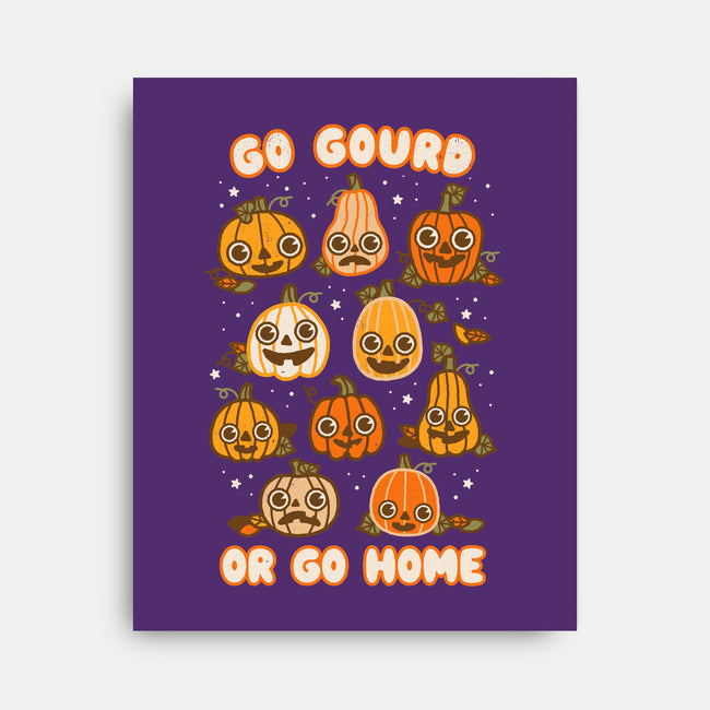 Go Gourd Or Go Home-None-Stretched-Canvas-Weird & Punderful