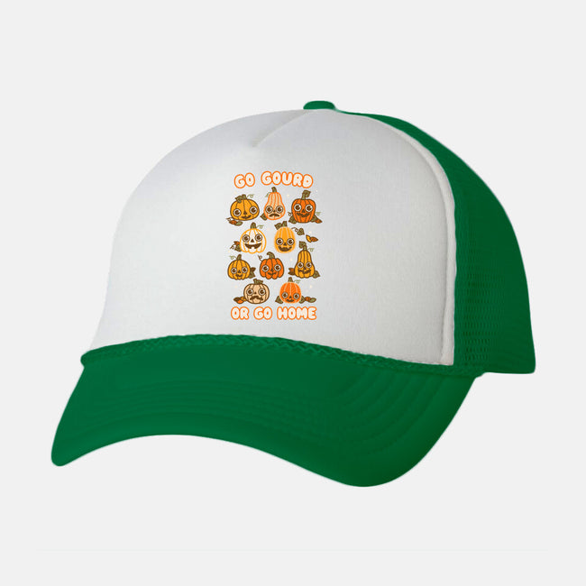 Go Gourd Or Go Home-Unisex-Trucker-Hat-Weird & Punderful