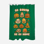 Go Gourd Or Go Home-None-Polyester-Shower Curtain-Weird & Punderful