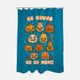 Go Gourd Or Go Home-None-Polyester-Shower Curtain-Weird & Punderful