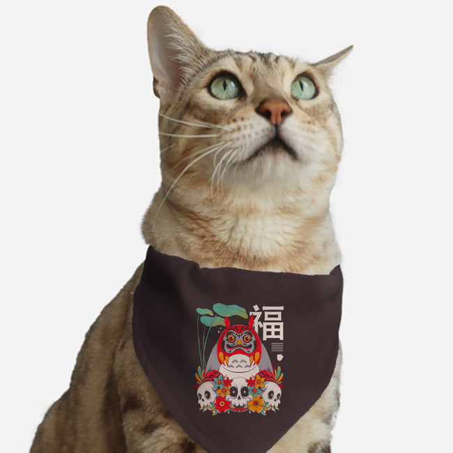 My Neighbor Daruma-Cat-Adjustable-Pet Collar-GODZILLARGE