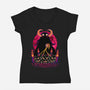 Pets Of Hell-Womens-V-Neck-Tee-spoilerinc