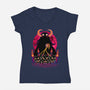 Pets Of Hell-Womens-V-Neck-Tee-spoilerinc