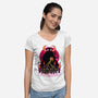 Pets Of Hell-Womens-V-Neck-Tee-spoilerinc