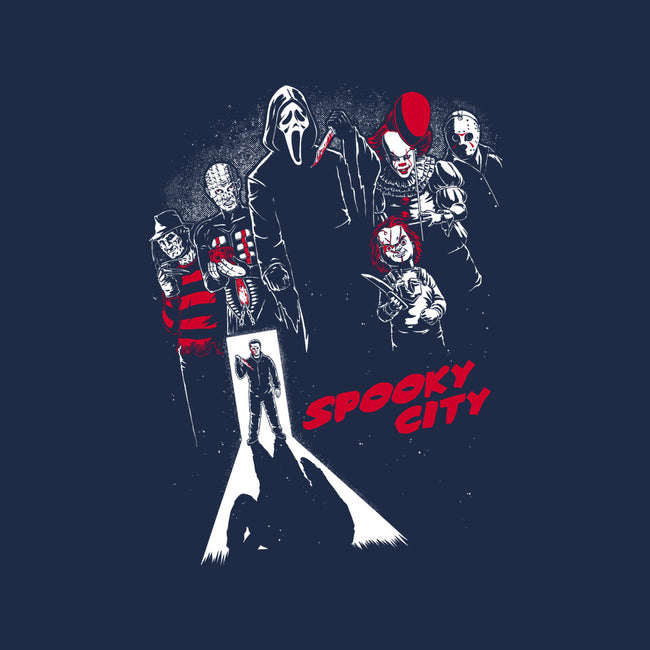 Spooky City-Mens-Long Sleeved-Tee-Studio Mootant