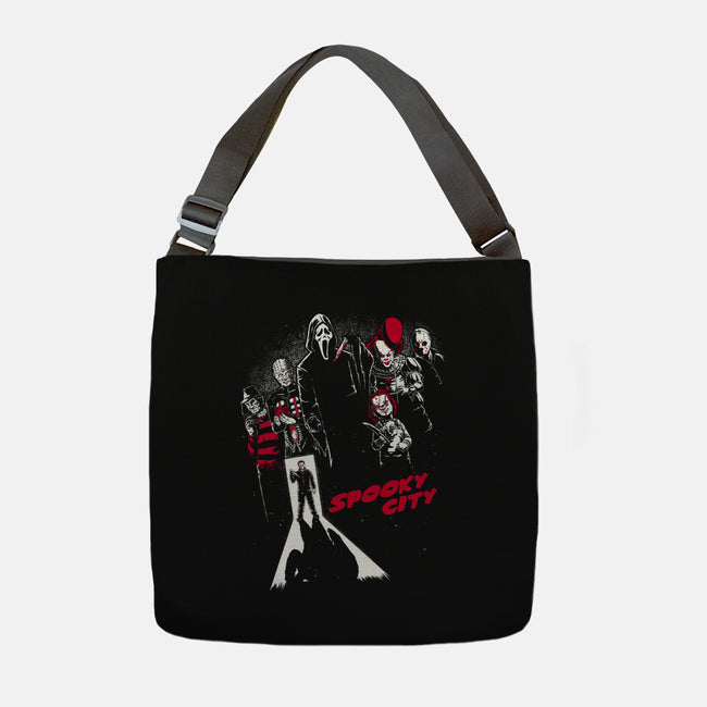 Spooky City-None-Adjustable Tote-Bag-Studio Mootant