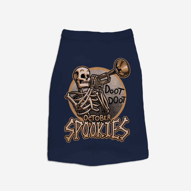 October Spookies-Dog-Basic-Pet Tank-Studio Mootant