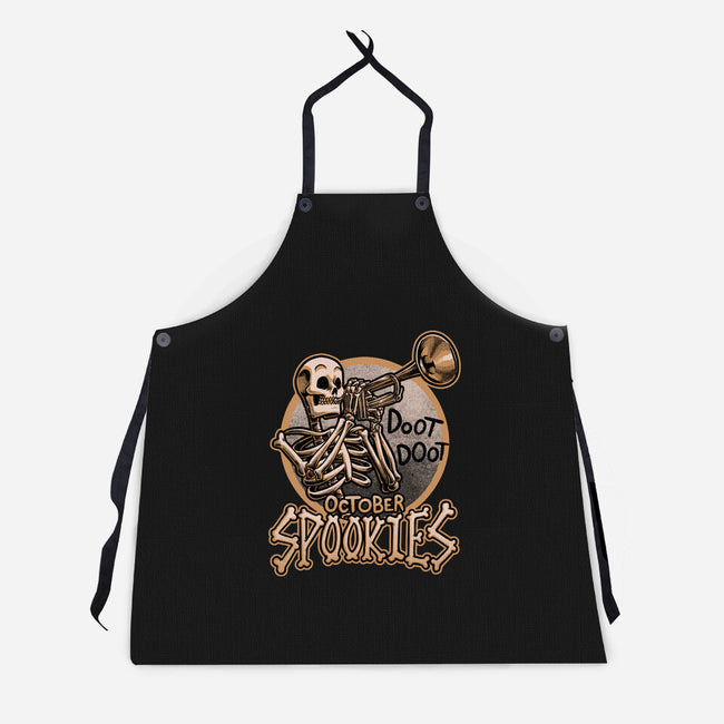 October Spookies-Unisex-Kitchen-Apron-Studio Mootant