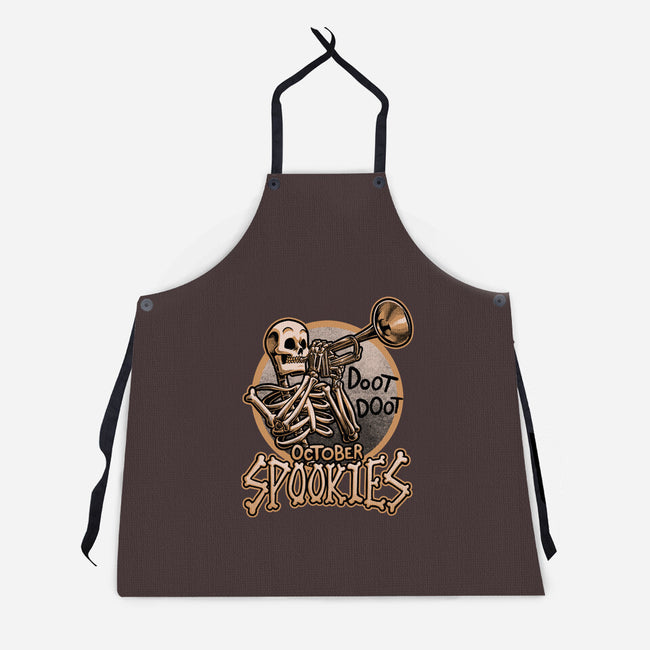 October Spookies-Unisex-Kitchen-Apron-Studio Mootant