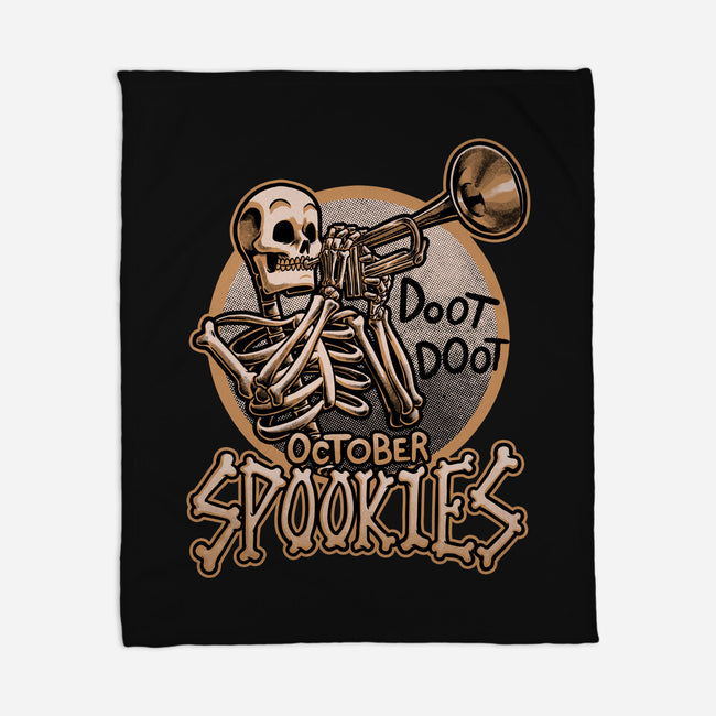 October Spookies-None-Fleece-Blanket-Studio Mootant