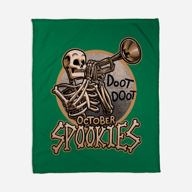 October Spookies-None-Fleece-Blanket-Studio Mootant