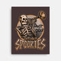 October Spookies-None-Stretched-Canvas-Studio Mootant