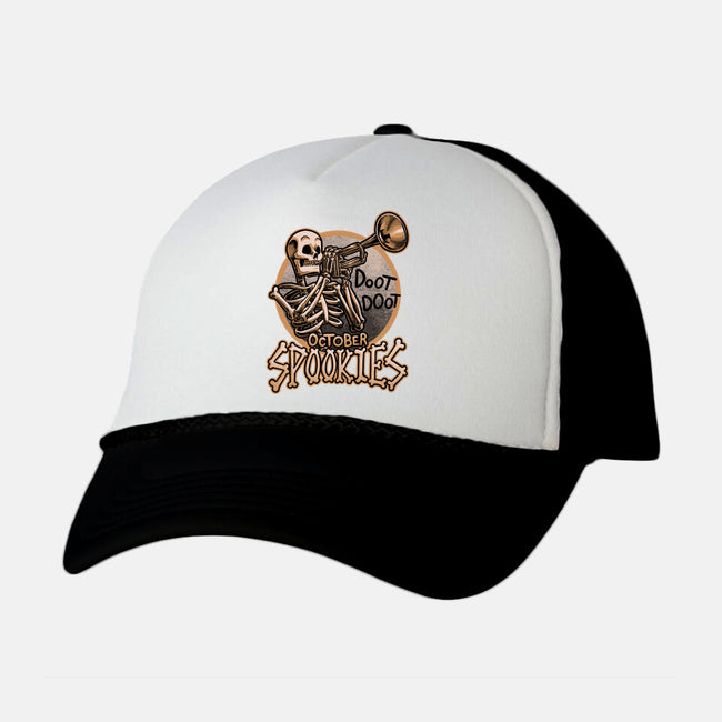 October Spookies-Unisex-Trucker-Hat-Studio Mootant